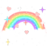 PastelRainbowV1 emote for Discord
