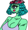 Alien_Babe emote for Discord