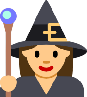 Witch emote for Discord