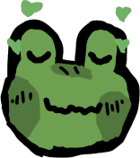 1froggyshy emote for Discord