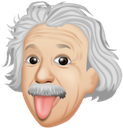 einstein emote for Discord