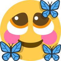 PleadingButterflies emote for Discord