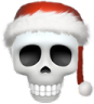 SantaSkull static emote