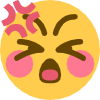 4563blushbakaangry emote for Discord