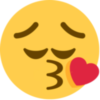 pensive_kiss emote for Discord