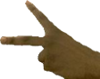 Peaceout emote for Discord