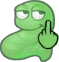 meanworm emote for Discord