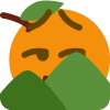 hidingorange emote for Discord