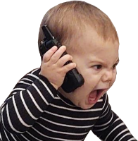 BabyScream emote for Discord