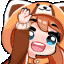 GirlHiiii emote for Discord