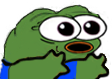 cutePepeOMG emote for Discord