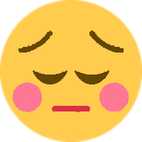 BlushDown emote for Discord
