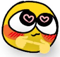 HeartEyesPlead emote for Discord
