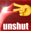 UNSHUT emote for Discord