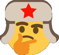 RussianThink emote for Discord