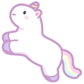 Pinkcuteunicorn emote for Discord