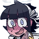 AzazelNervousBlush static emote