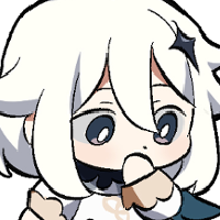 Chibi_Paimon_Think emote for Discord
