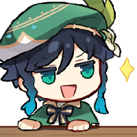 Chibi_Venti_Smug emote for Discord