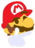 Mario_thonk emote for Discord