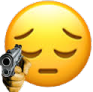 Pensive_Gun emote for Discord