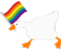 goose_pride emote for Discord