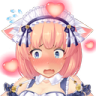 DGF_MaidFlustered emote for Discord