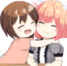 DGF_MaidHug emote for Discord
