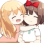 DGF_MichiSayoHug emote for Discord
