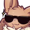 Eevee_Cool emote for Discord
