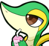 Snivy_Sip emote for Discord
