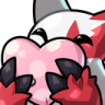 Zangoose_Love emote for Discord