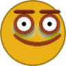 CursedGrin emote for Discord