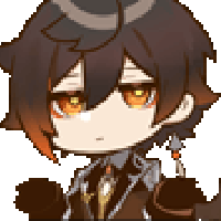 Chibi_Zhongli_Shrug emote for Discord