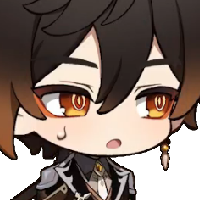 Chibi_Zhongli_Panic emote for Discord