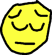 BadlyDrawnPensive emote for Discord