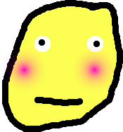 BadlyDrawnFlushed emote for Discord