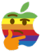 Apple_Thonk emote for Discord