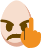 Fuck_you_egg emote for Discord