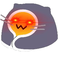 lazer_comfy_blob emote for Discord