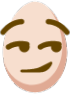 Smirk_Egg emote for Discord