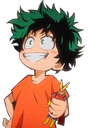 midoriya_smile emote for Discord