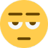 unimpressed emote for Discord
