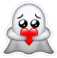 Ghost_Heart emote for Discord