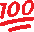 RAINBOW100 emote for Discord