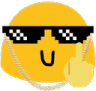 Blob_MiddleFinger emote for Discord