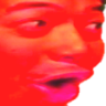 Poggers_Red_Glow emote for Discord
