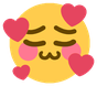 Blush_Love emote for Discord