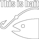 thisisbait emote for Discord
