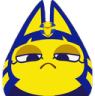 ankha_destroy emote for Discord